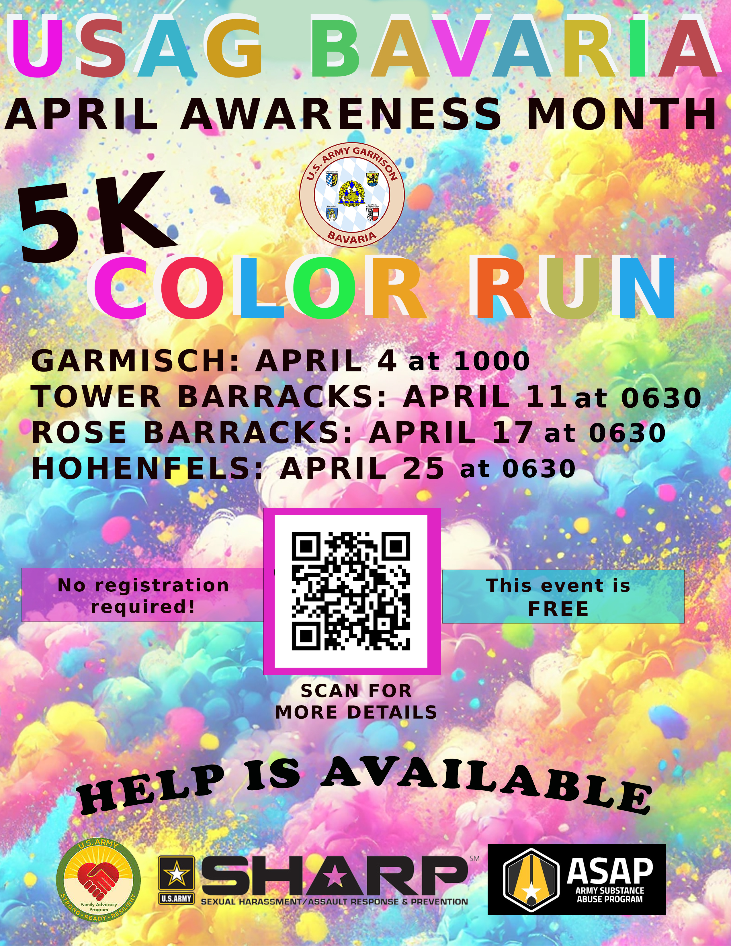 COLOR RUN FLYER 