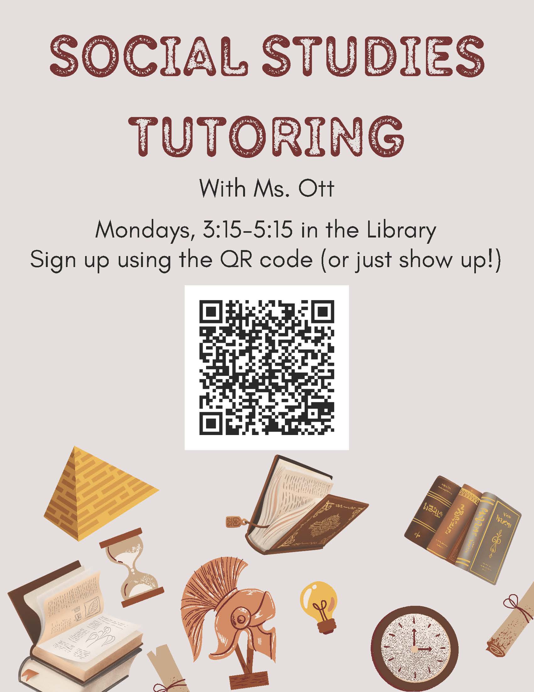 Social Studies Tutoring Poster