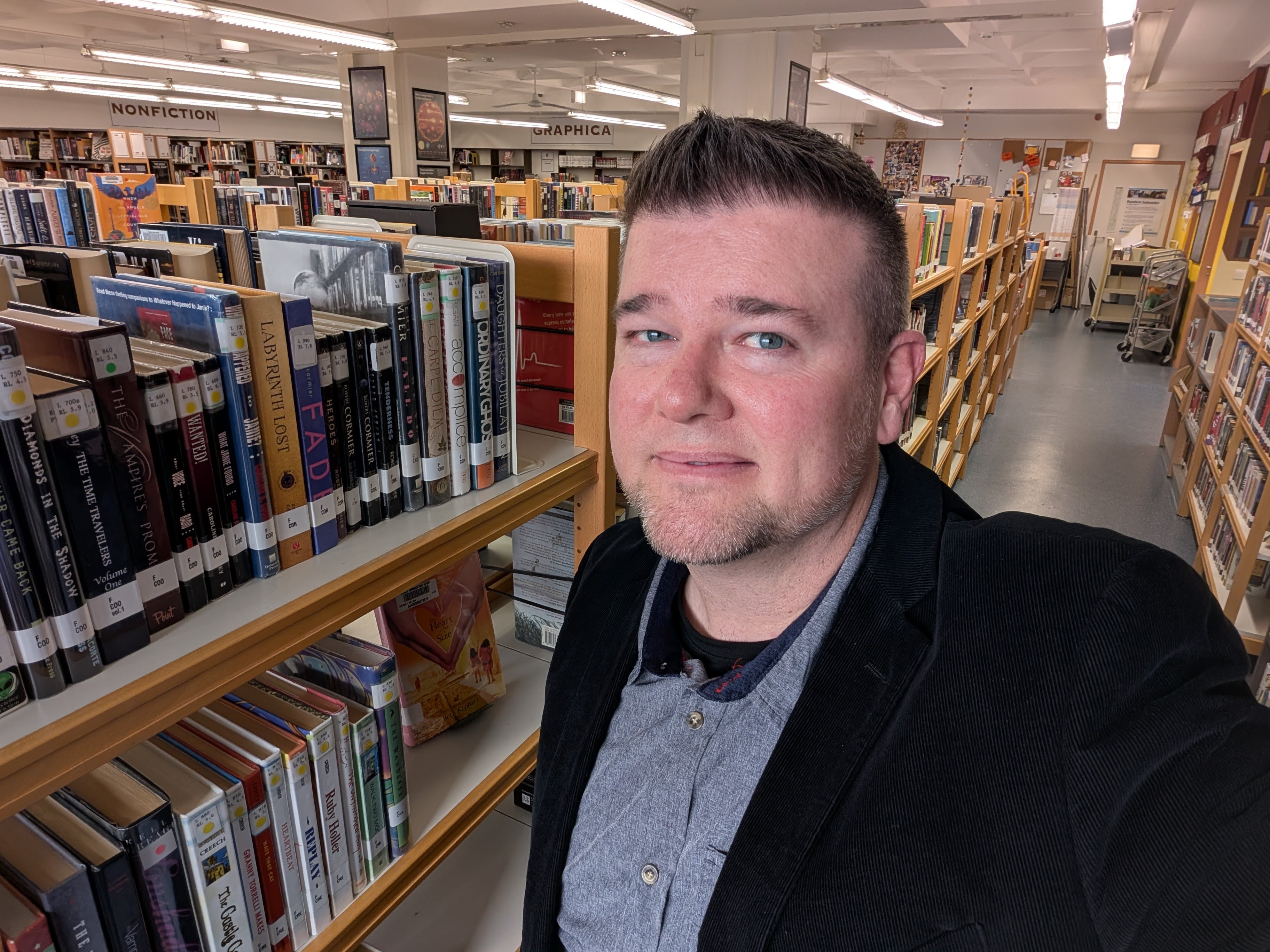 Anthony Devine, VHS Librarian