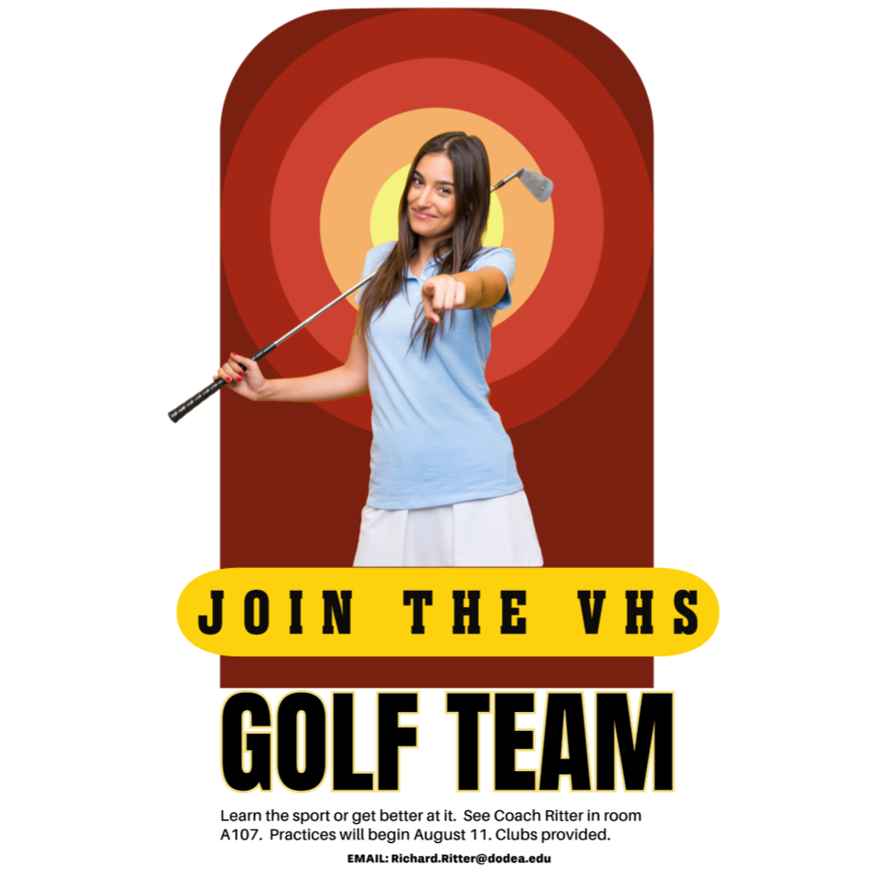 vhs golf team womens