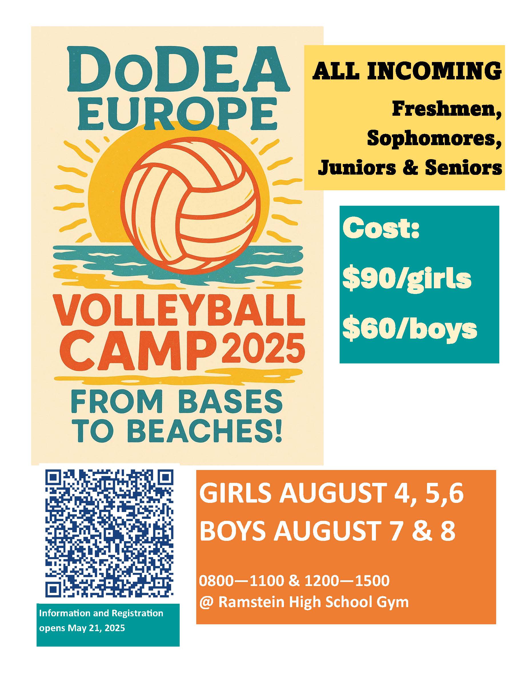Camp Flyer 2025 Volleyball